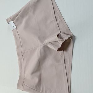 Express, blush shorts. 18